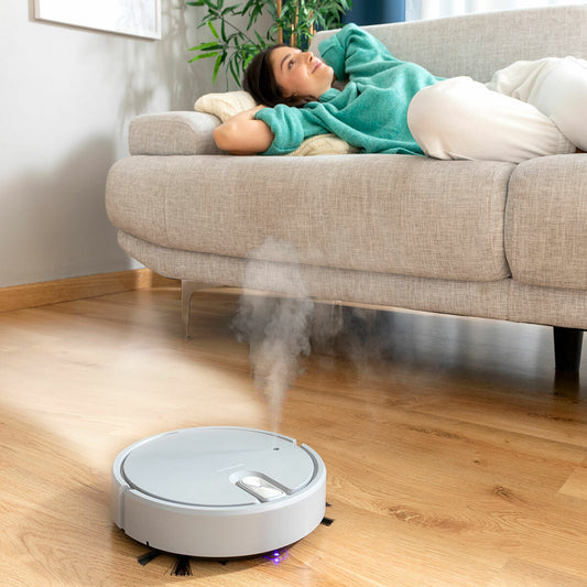 Multifunction 5-in-1 Rechargeable Robot Vacuum Cleaner Varob InnovaGoods-0