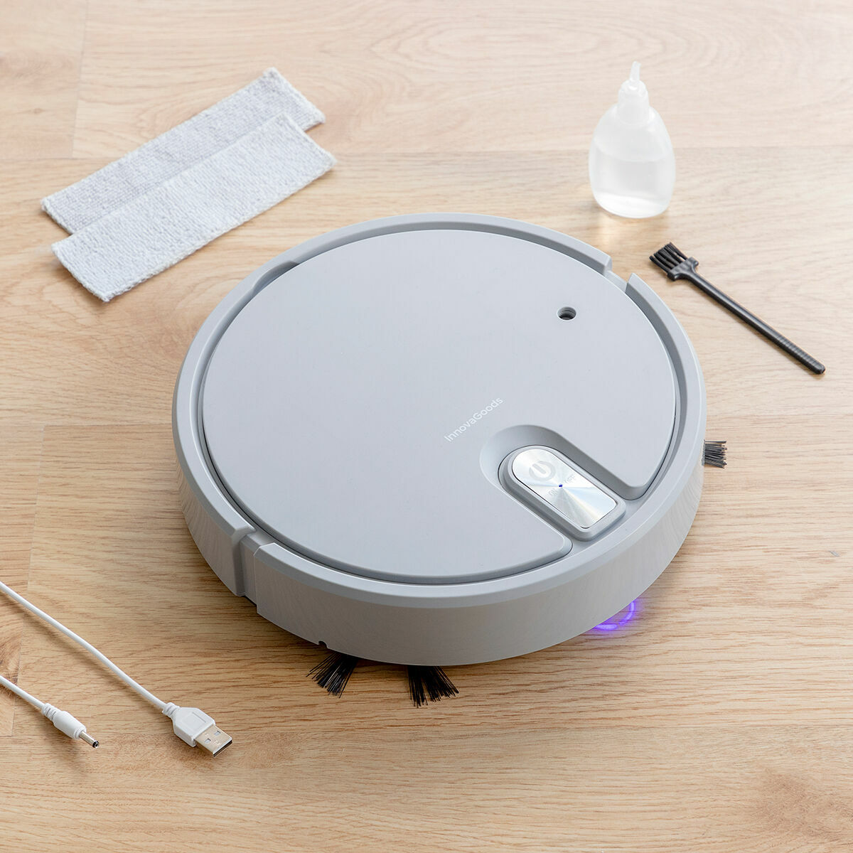 Multifunction 5-in-1 Rechargeable Robot Vacuum Cleaner Varob InnovaGoods-4