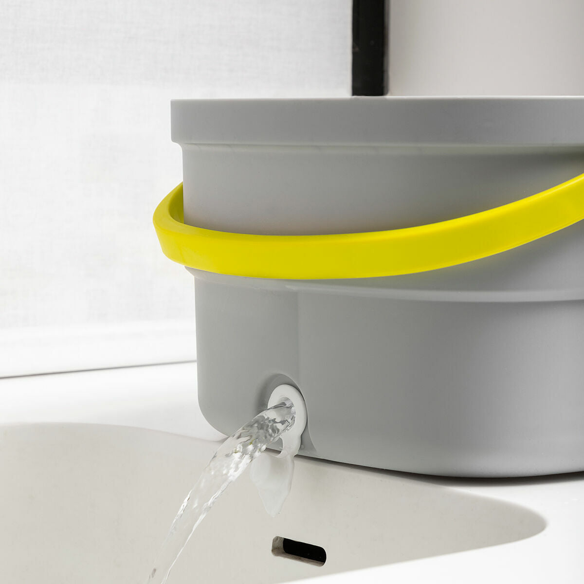 Self-Cleaning Spin Mop with Separation Bucket Selimop InnovaGoods-9