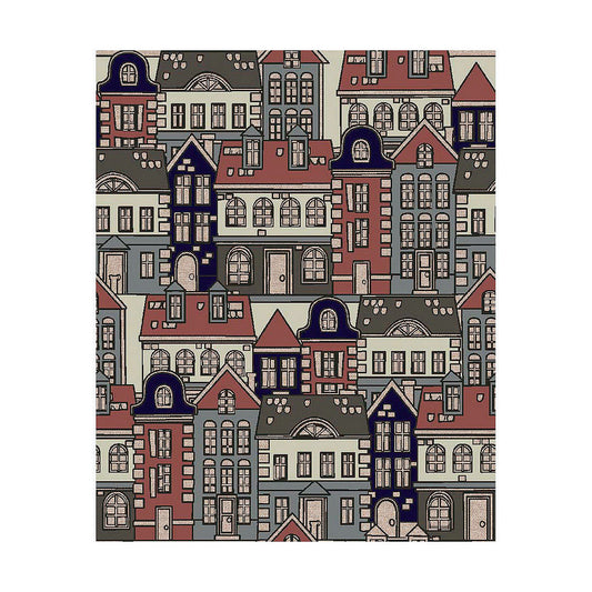 Tablecloth TOWN 601 (140 x 140  cm)-0