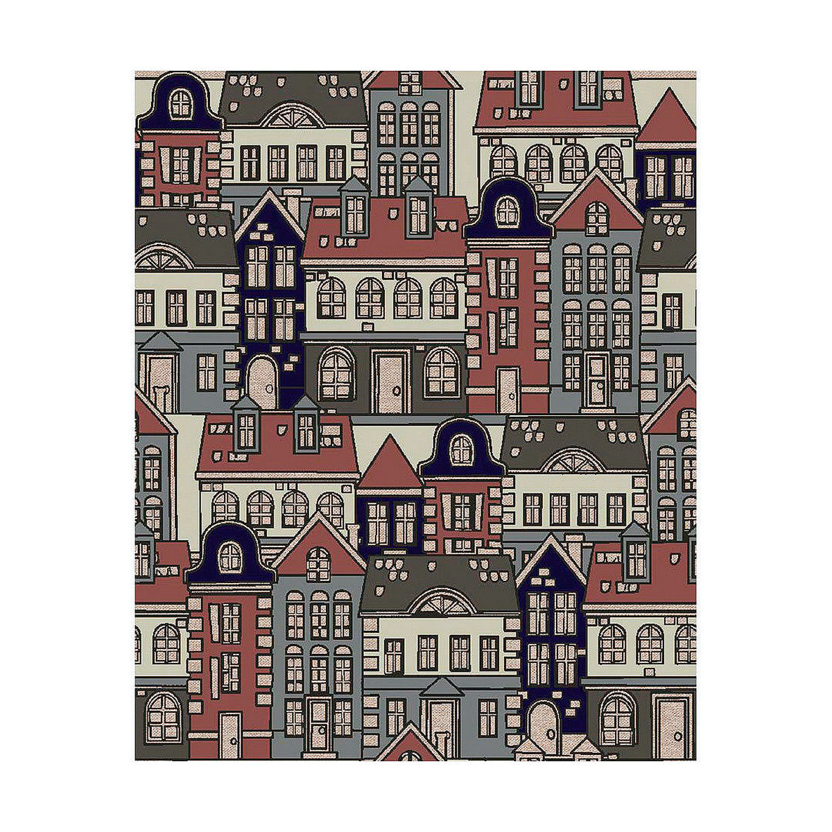 Tablecloth TOWN 601 (140 x 200 cm)-0