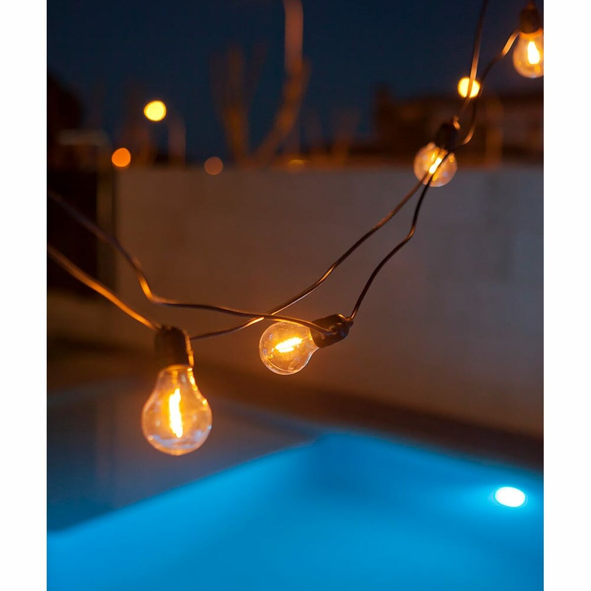 Wreath of LED Lights New Garden Allegra Black 8 m E27 10 350 lm-4