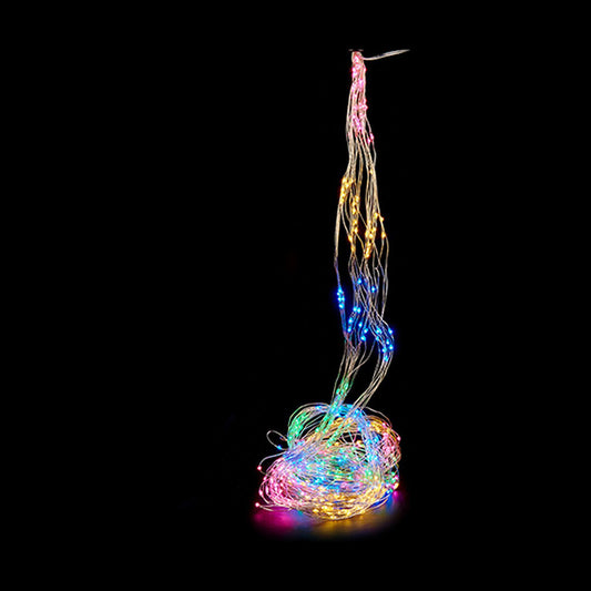 Wreath of LED Lights 2 m Multicolour-0