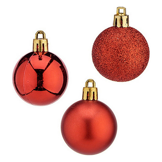 Christmas Bauble 20 Units Ø 4 cm Red Plastic-0