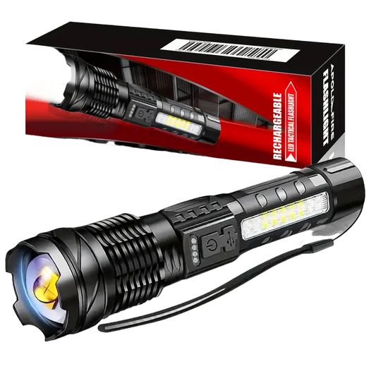Powerful Rechargeable Torch Flood Light for Outdoor Camping-0