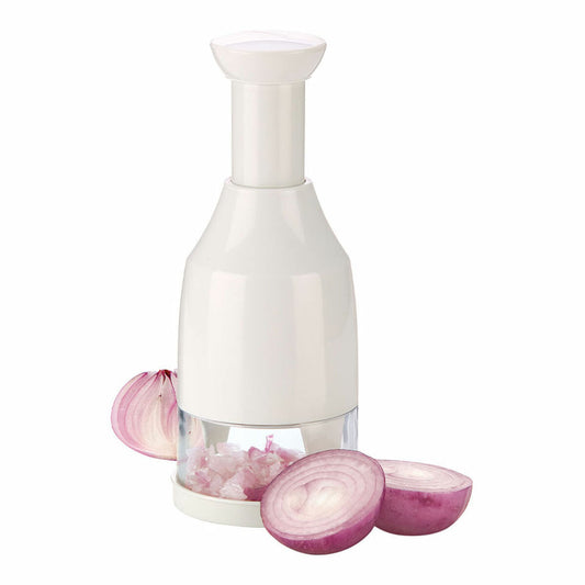 Manual vegetable chopper Tescoma handy White Plastic-0