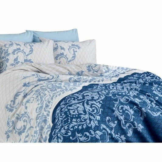 Duvet cover set Blue Super king 3 Pieces-0