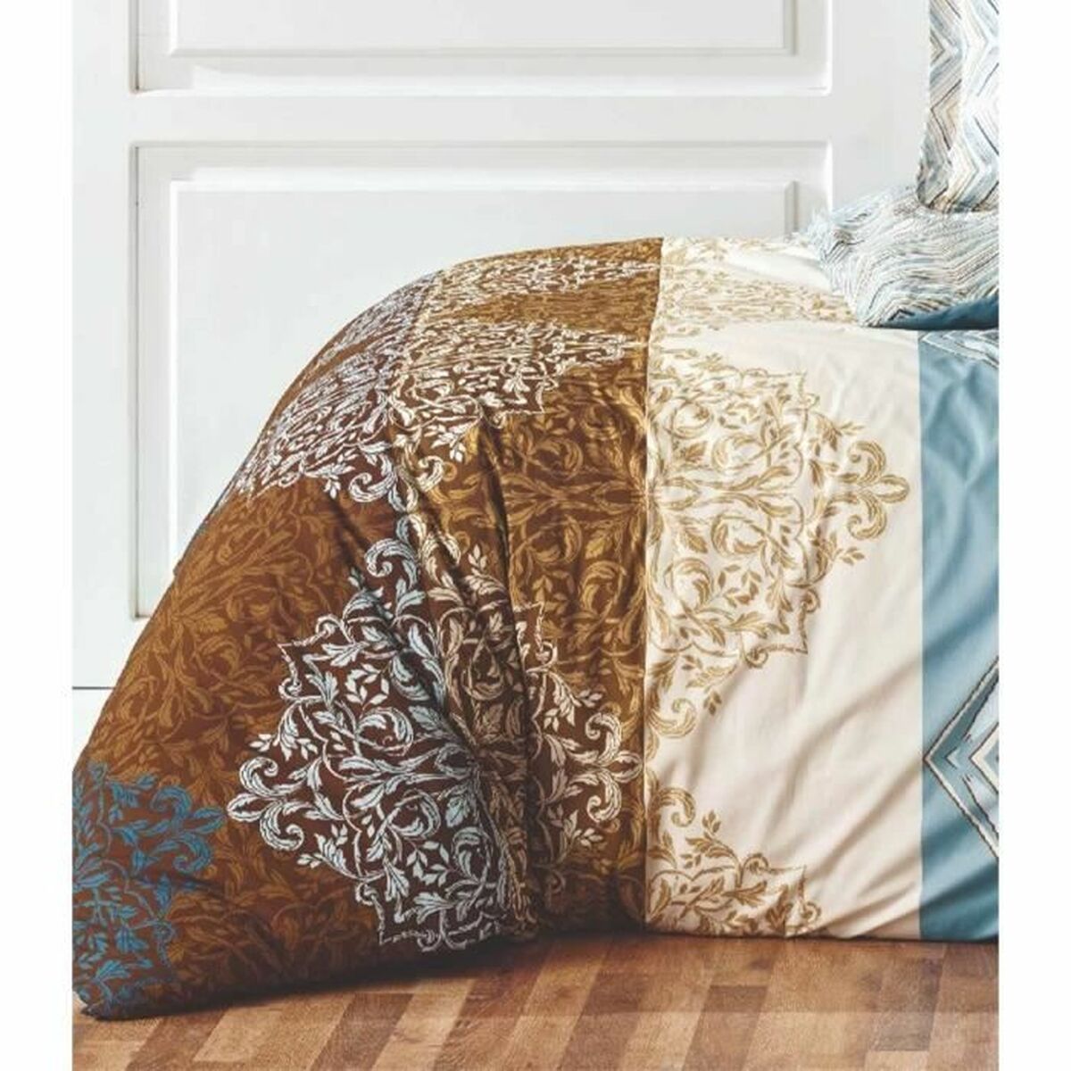 Duvet cover set White Super king 3 Pieces-3