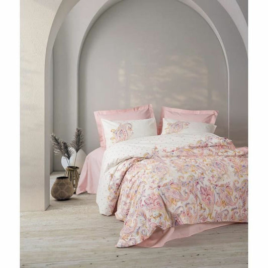 Duvet cover set Pink 220 x 240 cm-0