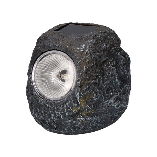 Solar lamp Stone 15 cm polypropylene-0