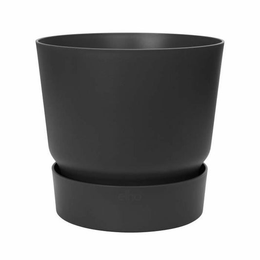 Plant pot Elho Black Plastic Circular Modern Ø 47 cm-0