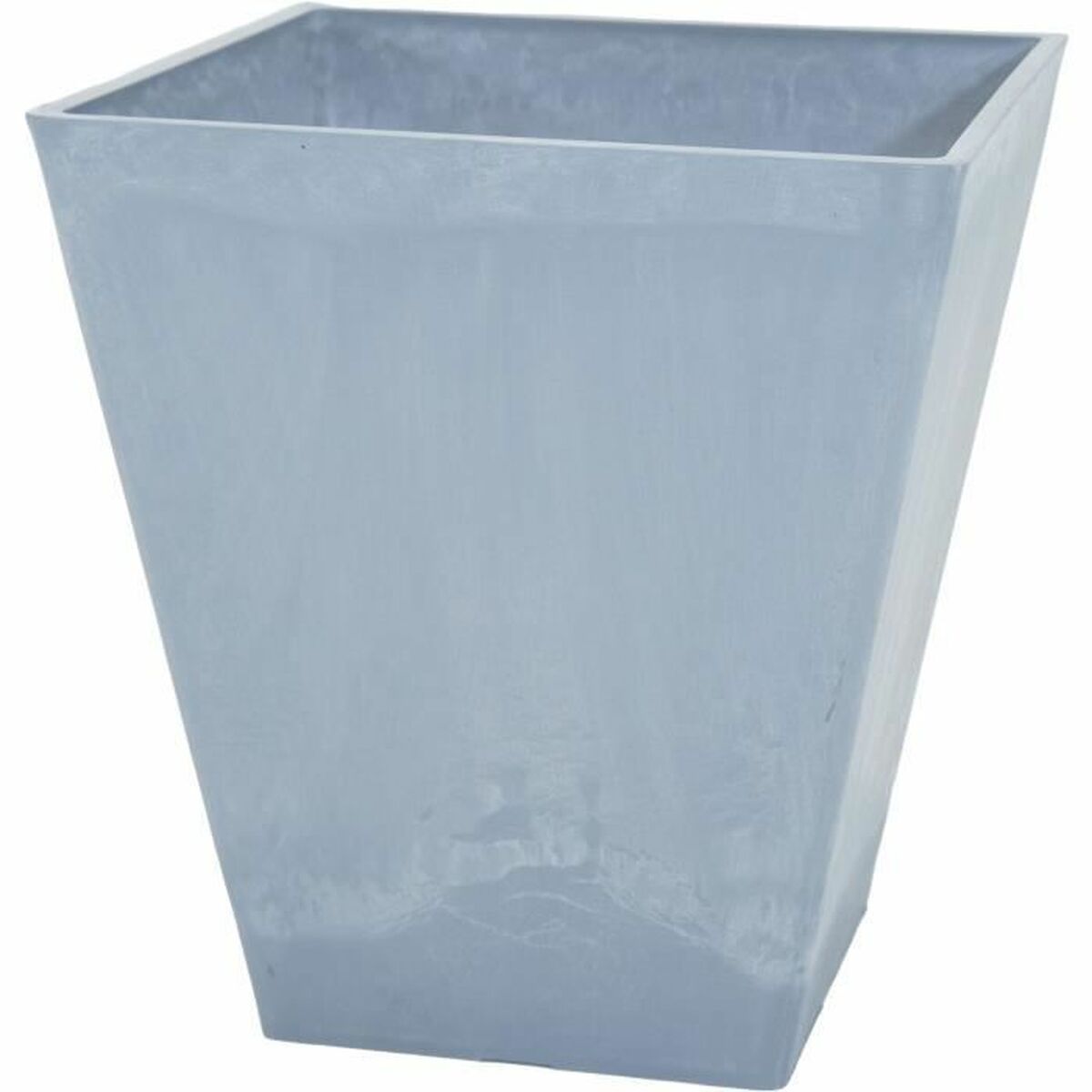Plant pot Mega Collections Ecostone Square Grey 41 x 45 cm-0
