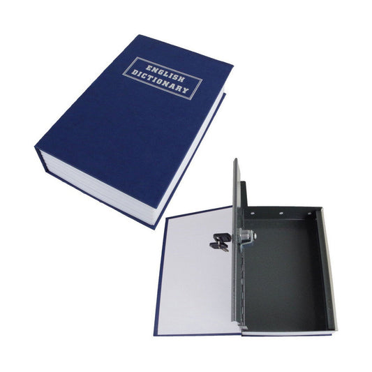 Book-shaped safe Bensontools 24 x 15,5 x 5,5 cm Black Steel-0
