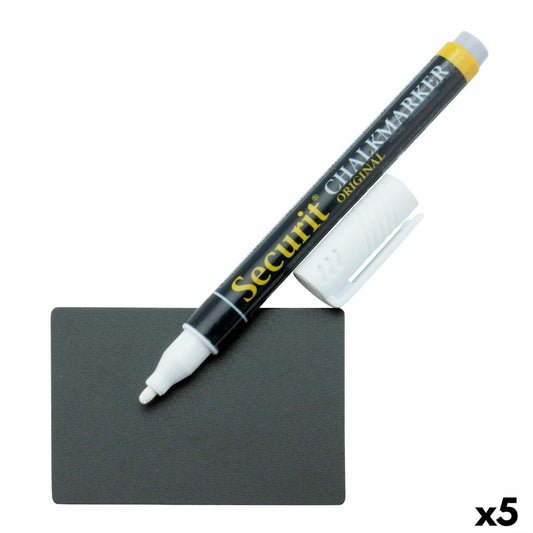 Board Securit With support Set 5,2 x 7,4 cm 20 Units Black-0