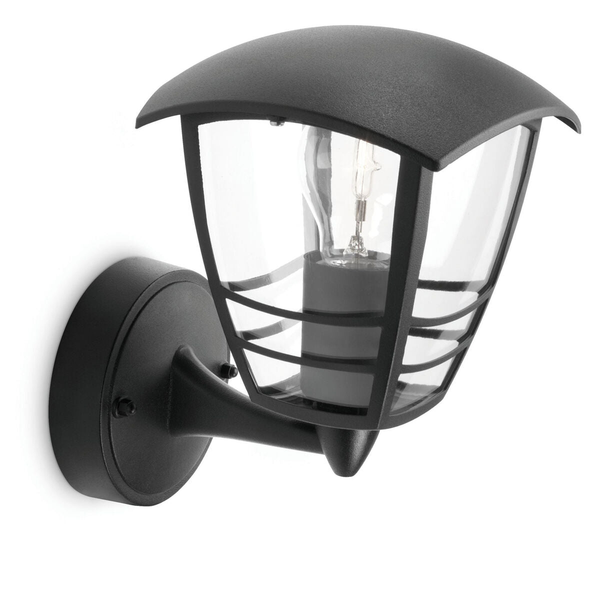 Wall Light Philips My Garden Creek Black Aluminium A 60 W E27-0