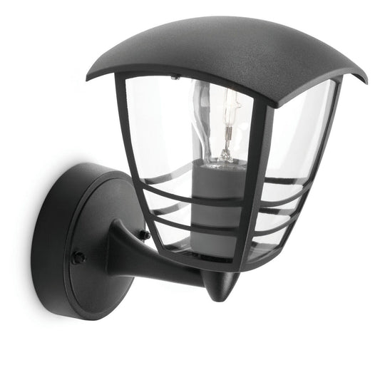 Wall Light Philips My Garden Creek Black Aluminium A 60 W E27-0