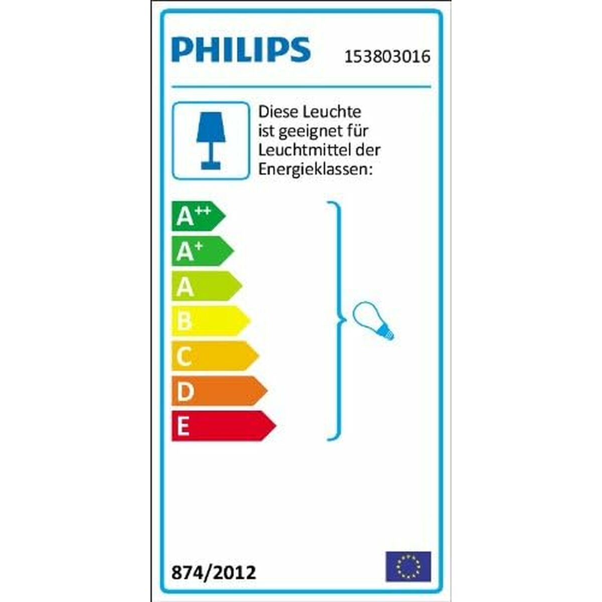 Wall Light Philips My Garden Creek Black Aluminium A 60 W E27-2