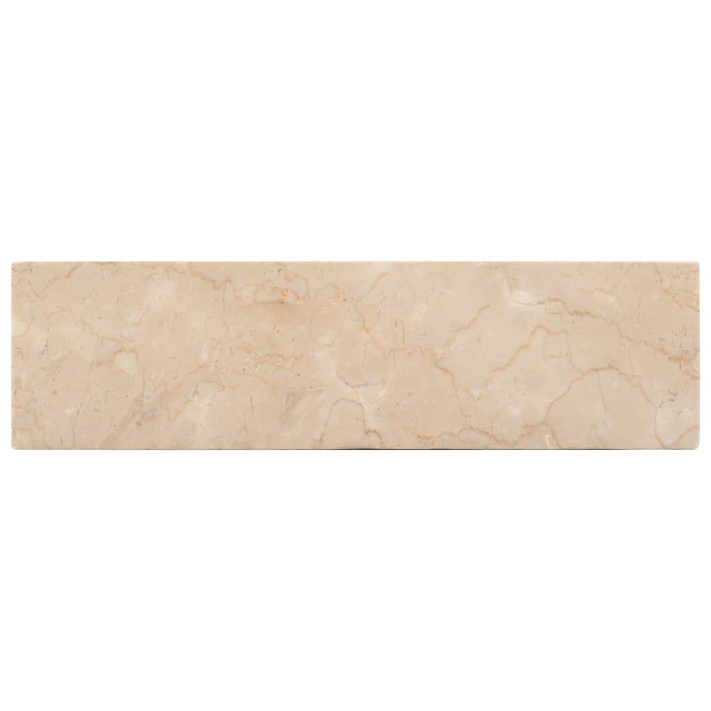 NNEVL Sink 45x30x12 cm Marble Cream-4