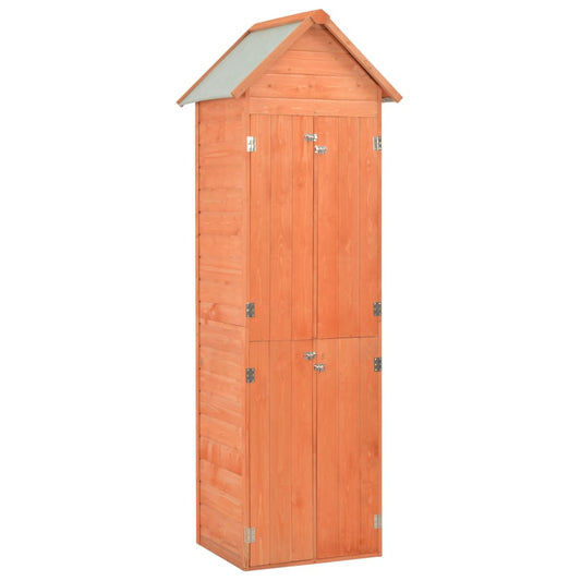 vidaXL Garden Storage Shed 28"x23.6"x83.9" Wood-1