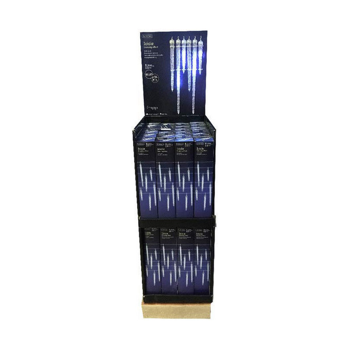 Wreath of LED Lights Lumineo Transparent 2,5 m-2