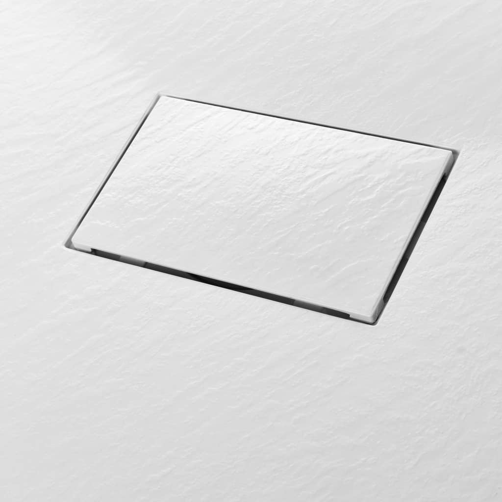 NNEVL Shower Base Tray SMC White 120x70 cm-4