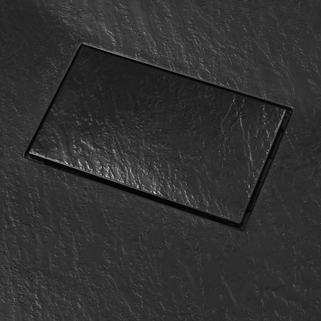 NNEVL Shower Base Tray SMC Black 120x70 cm-4