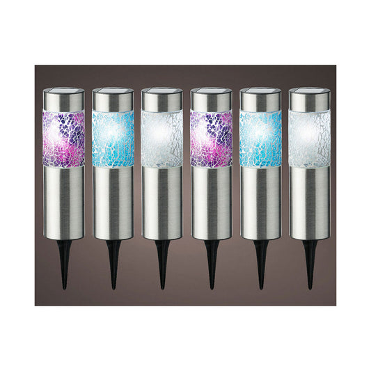 Set of solar garden lights Lumineo Gaudi LED Light Marker-0