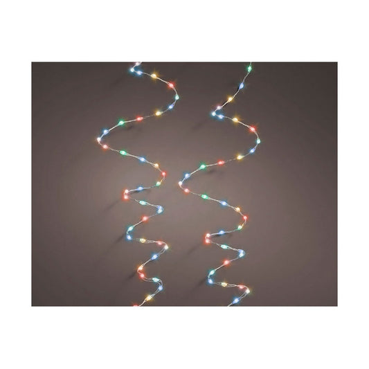 Wreath of LED Lights Multicolour 5 m 14 m-0