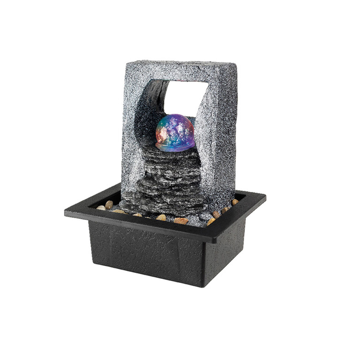 Garden fountain Lumineo Resin Modern-0