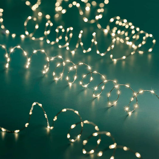 Wreath of LED Lights Lumineo Warm light 6 m-0