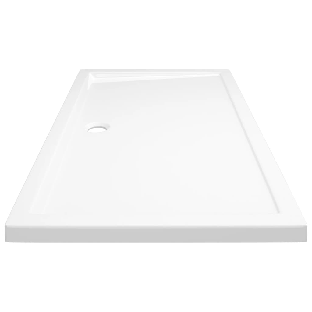NNEVL Rectangular ABS Shower Base Tray White 70x120 cm-3