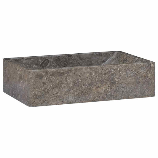 NNEVL Sink 45x30x12 cm Marble High Gloss Grey-1