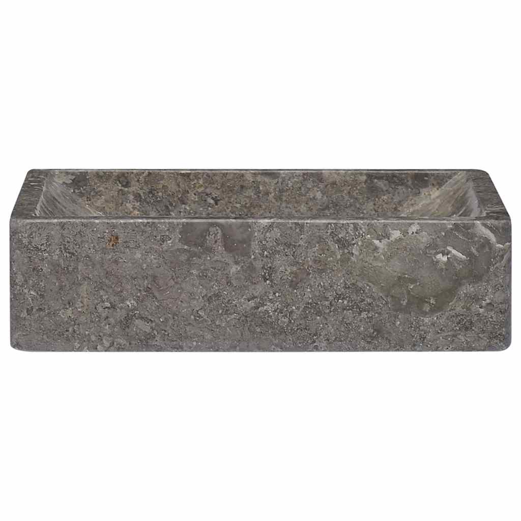 NNEVL Sink 45x30x12 cm Marble High Gloss Grey-3