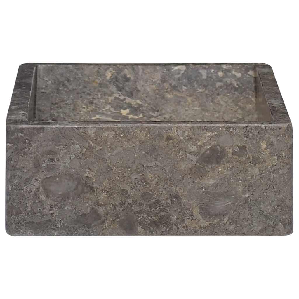 NNEVL Sink 45x30x12 cm Marble High Gloss Grey-4