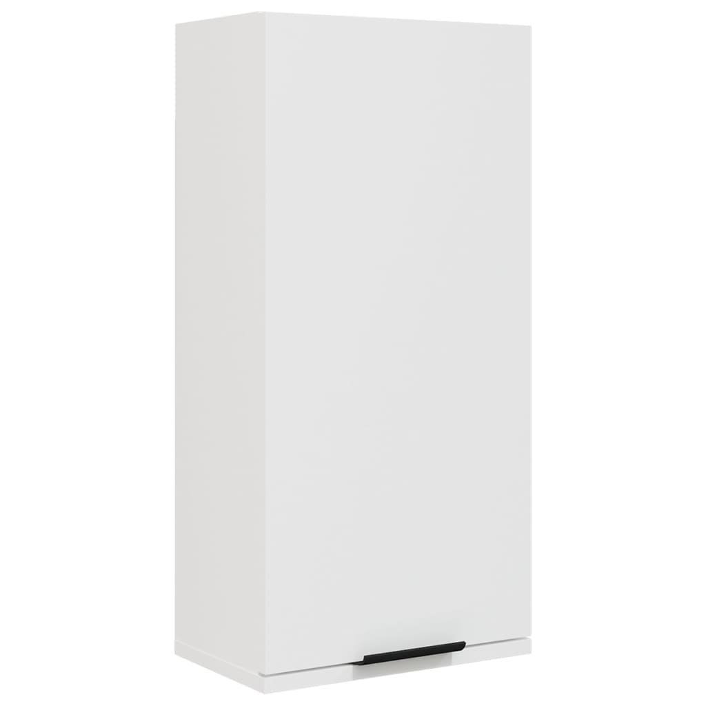 NNEVL Wall-mounted Bathroom Cabinet White 32x20x67 cm-1