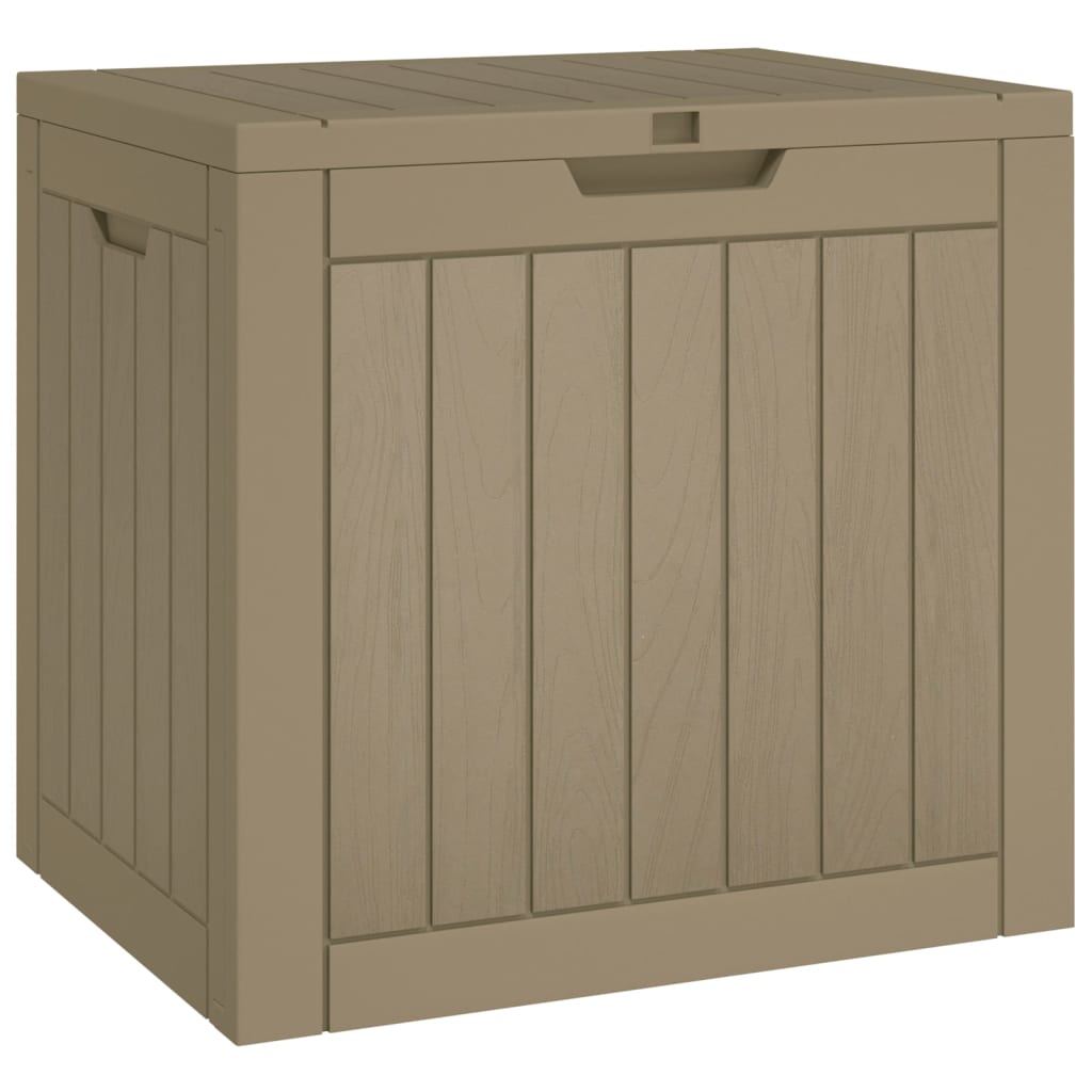 vidaXL Outdoor Storage Box Patio Furniture Garden Tool Chest Polypropylene-3