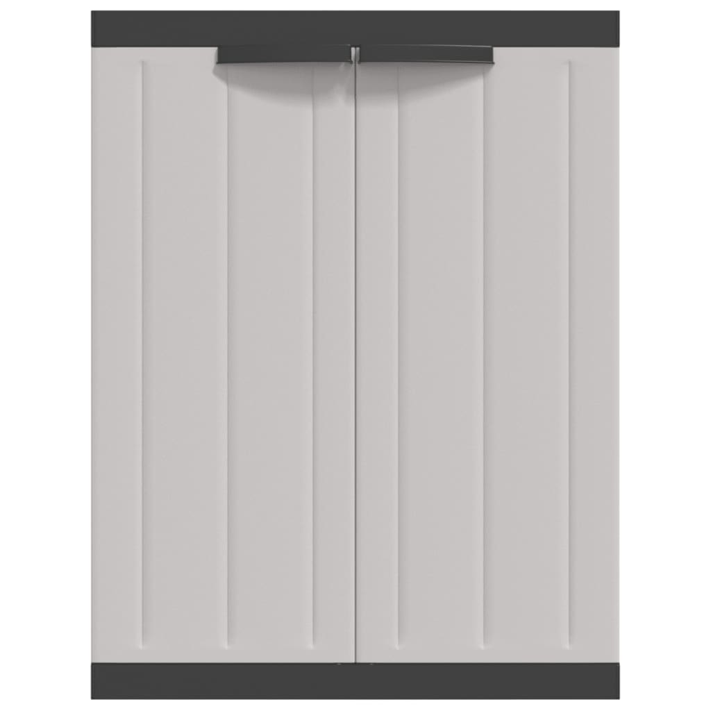 vidaXL Outdoor Storage Cabinet Utility Cupboard Garden Patio Furniture PP-2