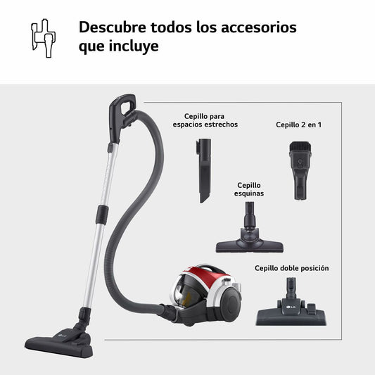 vacuum cleaner LG VC5506NHTB 650 W-20