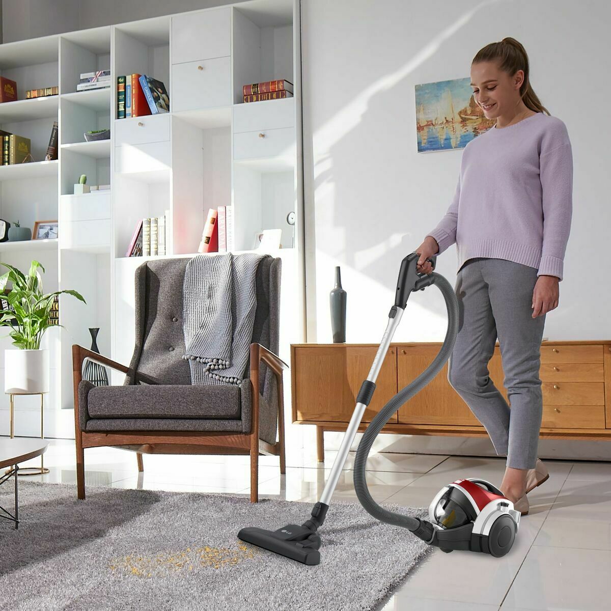 vacuum cleaner LG VC5506NHTB 650 W-1