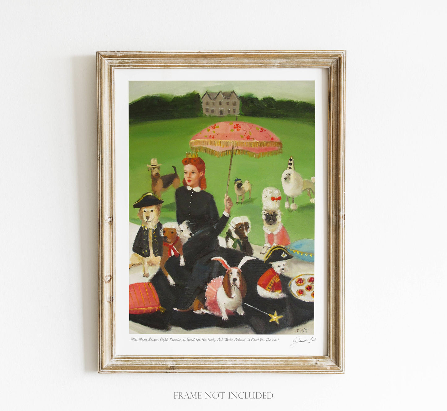Miss Moon Lesson Eight - 8.5" X 11" Art Print-0