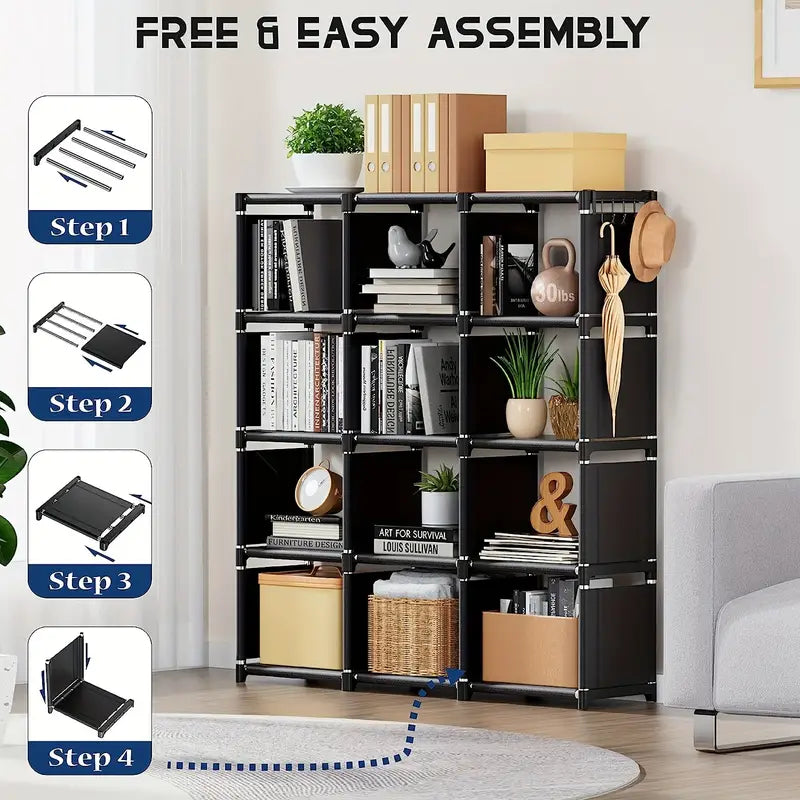 Revolutionize your storage strategy with our functional and chic bookshelf-2