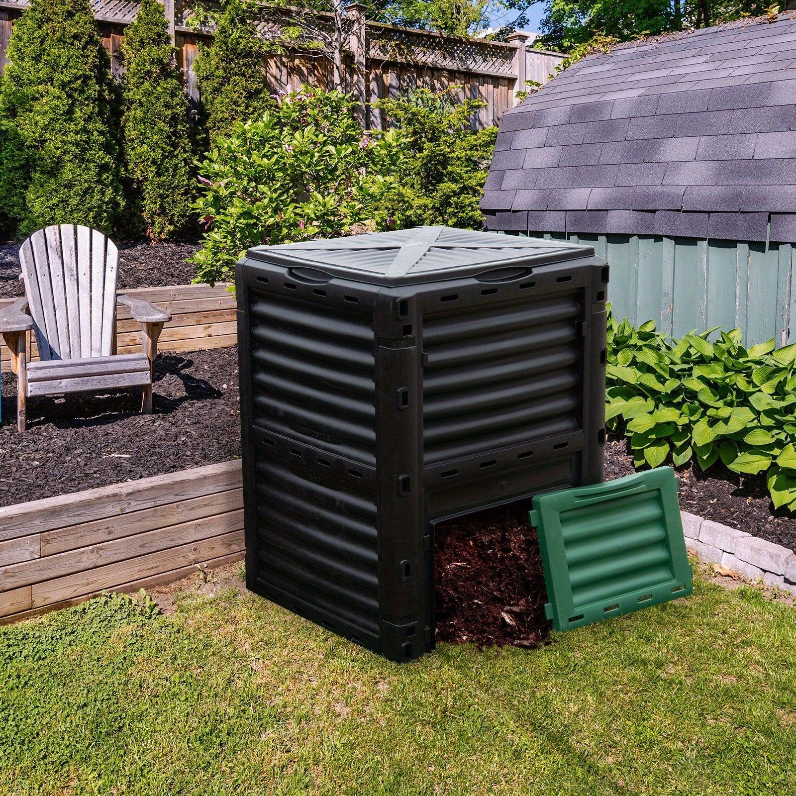 Garden Compost Bin with Rotate Function-3