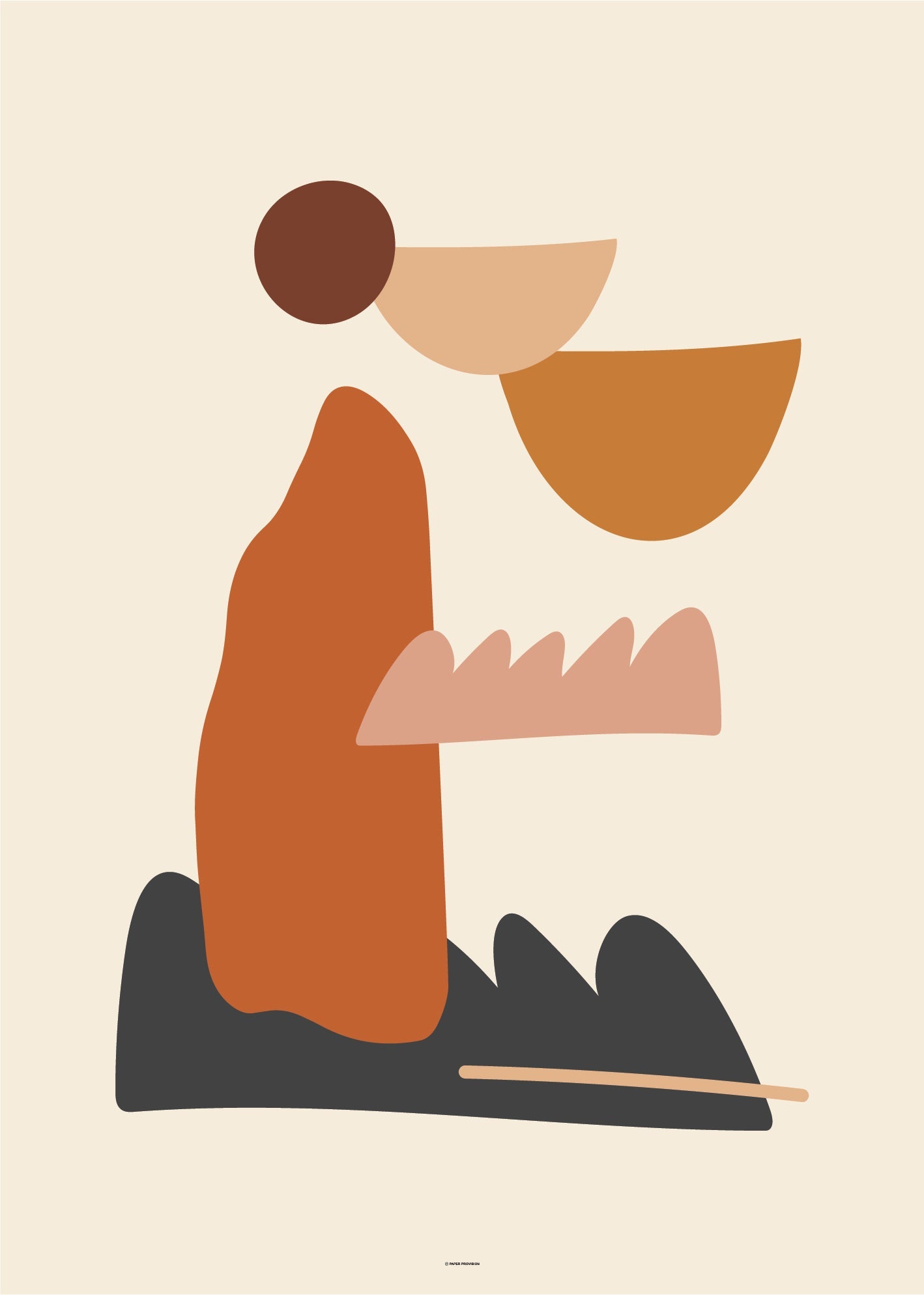 Abstract Organic Composition IX-2