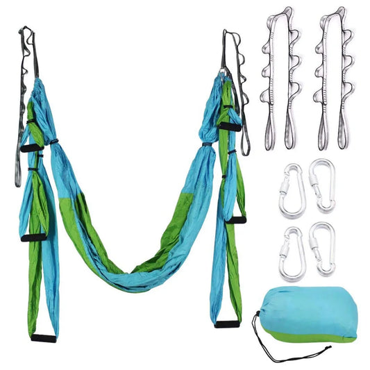 Aerial Yoga Hammock Set with Carry Bag-0