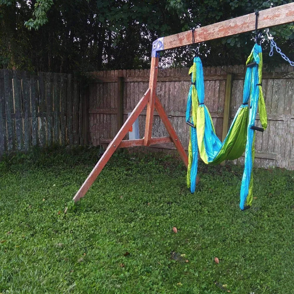 Aerial Yoga Hammock Set with Carry Bag-3