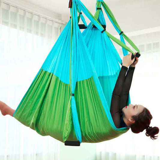 Aerial Yoga Hammock Set with Carry Bag-1