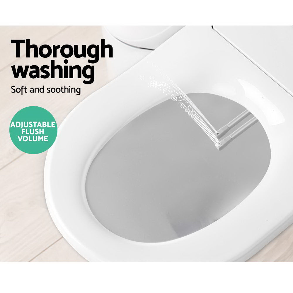 NNEDSZ Non Electric Bidet Toilet Seat Bathroom - White-4