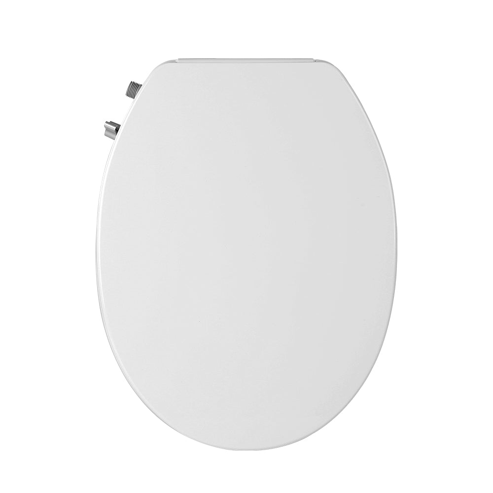 NNEDSZ Electric Bidet Toilet Seat Bathroom  - White-2