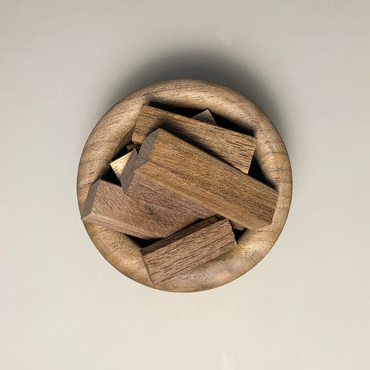 Black Walnut Cup Diffuser | Stylish Home Decor | Waterless Natural Essential Oil Diffusing-1