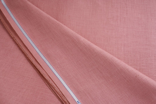 Dusty Rose Hemp Fabric | Organic | 170gsm | 147cm Wide | GOTS Certified-0